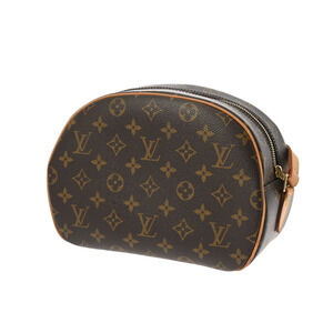 Louis Vuitton Brown Canvas Blois Shoulder Bag Monogram